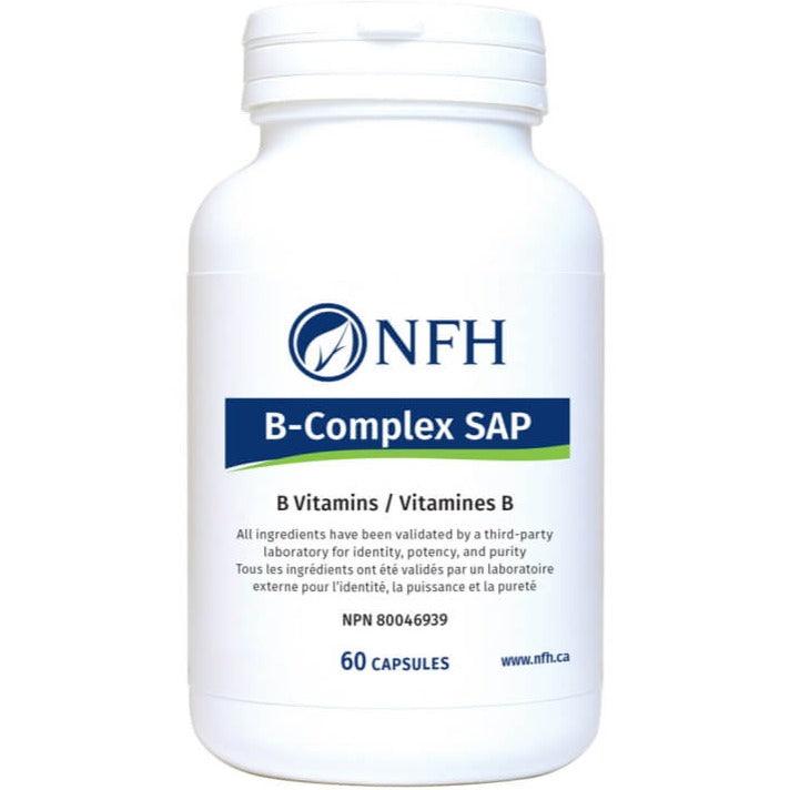 NFH B-Complex SAP 60mg 60 Caps Vitamins - Vitamin B at Village Vitamin Store