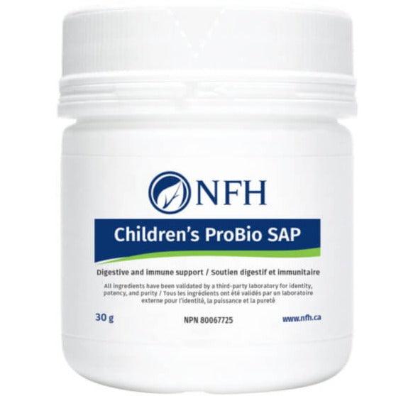 NFH Children's ProBio SAP 30g Powder Supplements - Kids at Village Vitamin Store