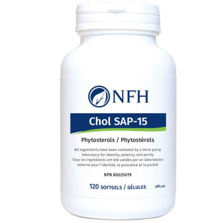 NFH Chol SAP-15 120 Softgels Supplements - Cholesterol Management at Village Vitamin Store