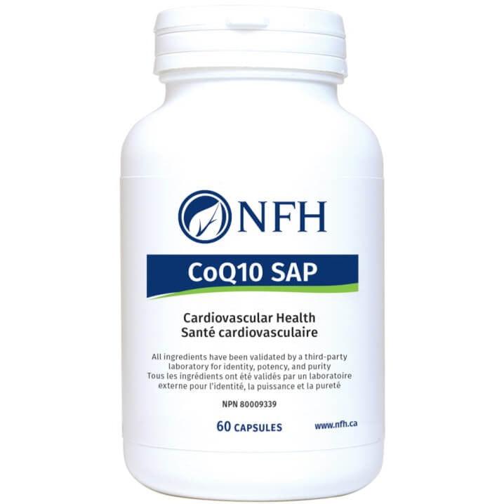 NFH Co Q10 SAP 60 Caps Supplements - Cardiovascular Health at Village Vitamin Store