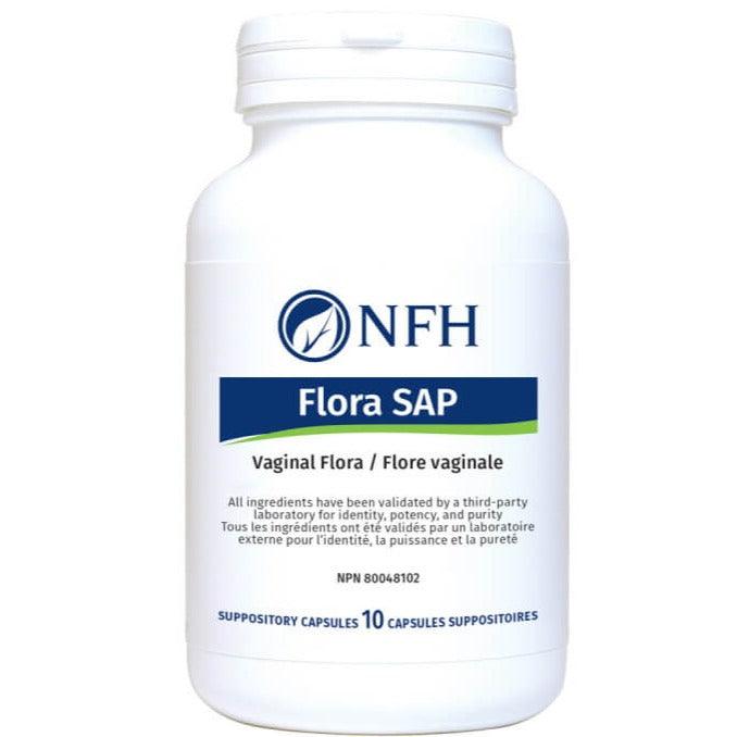 NFH Flora SAP 10 Suppositories Supplements at Village Vitamin Store