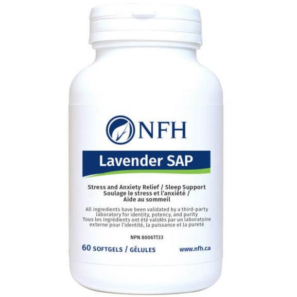 NFH Lavender SAP 60 Softgels Supplements - Stress at Village Vitamin Store