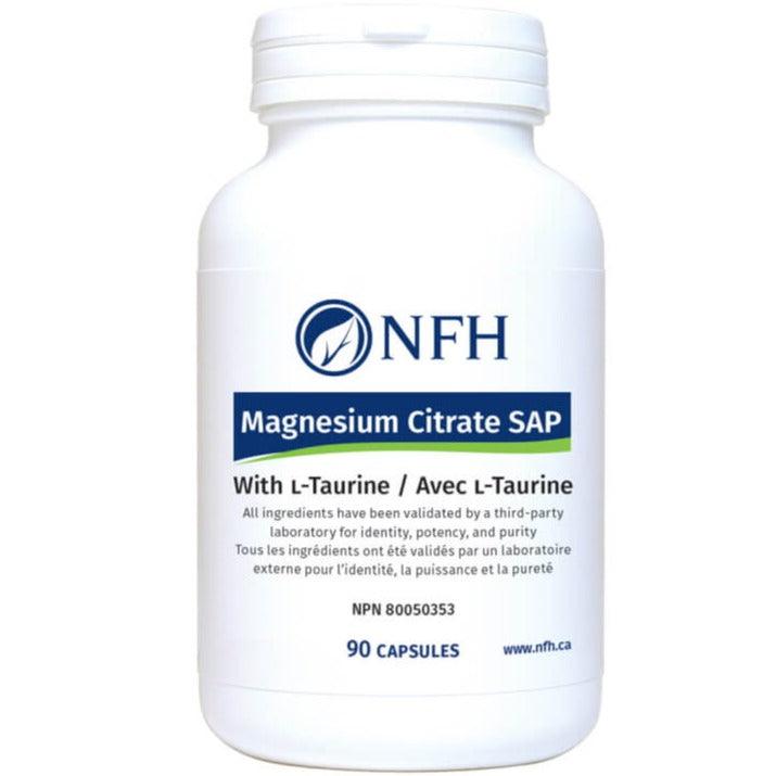 NFH Magnesium Citrate SAP 90 Caps Minerals - Magnesium at Village Vitamin Store