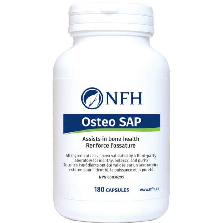 NFH Osteo SAP Assists in Bone Health 180 Caps Supplements - Bone Health at Village Vitamin Store