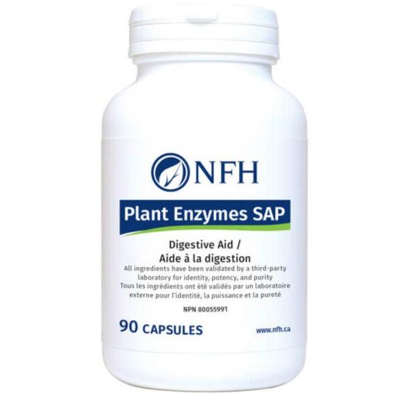 NFH Plant Enzymes SAP 90 Caps Supplements - Digestive Enzymes at Village Vitamin Store