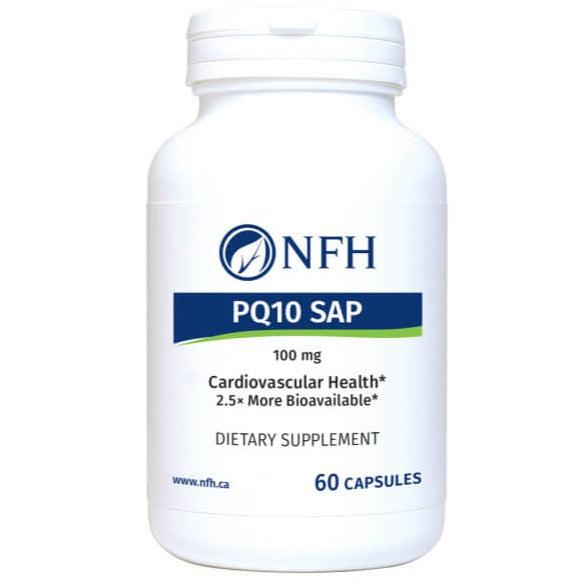 NFH PQ10 SAP 100mg 60 Caps Supplements - Cardiovascular Health at Village Vitamin Store