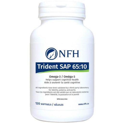 NFH Trident SAP 65:10 Omega-3 120 Softgels Supplements - EFAs at Village Vitamin Store