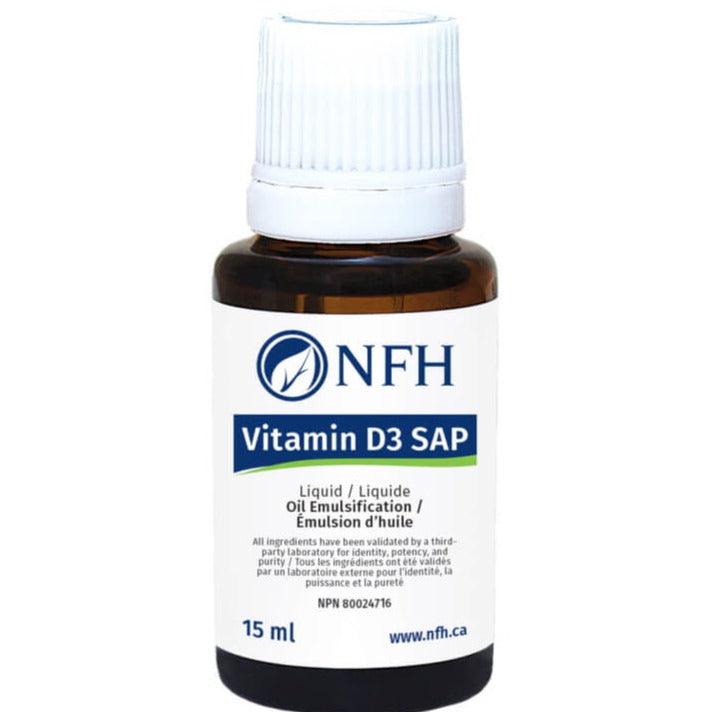 NFH Vitamin D3 SAP Drops 15 ML Vitamins - Vitamin D at Village Vitamin Store
