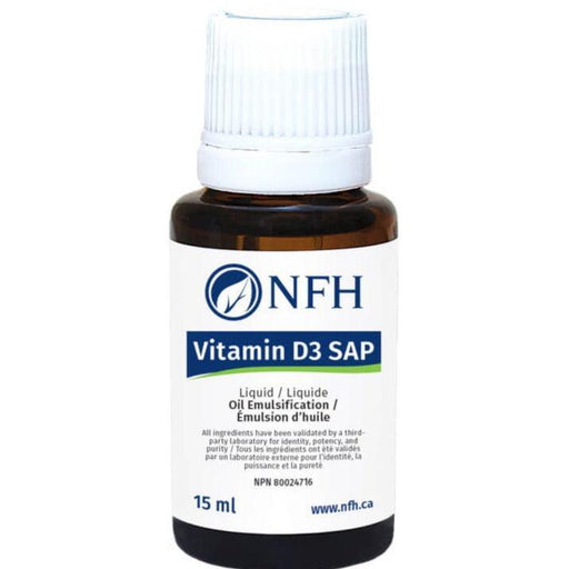 NFH Vitamin D3 SAP Drops 15 ML Vitamins - Vitamin D at Village Vitamin Store