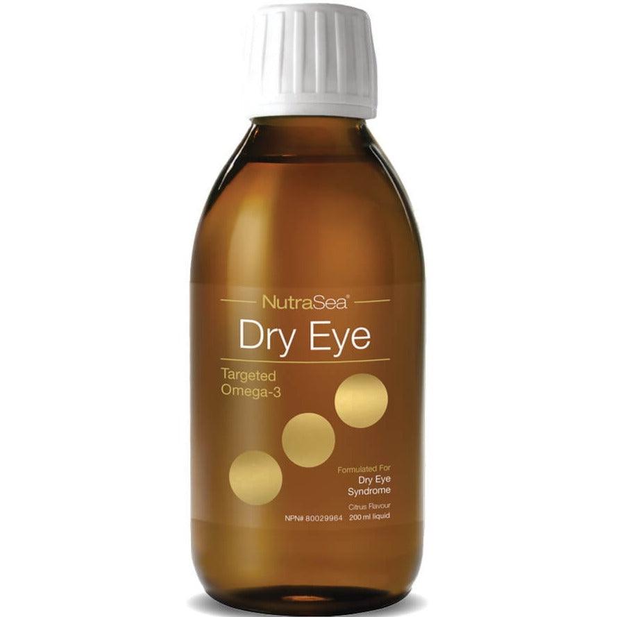 NutraSea Dry Eye Targeted Omega-3 Citrus 200 mL Supplements - Eye Health at Village Vitamin Store