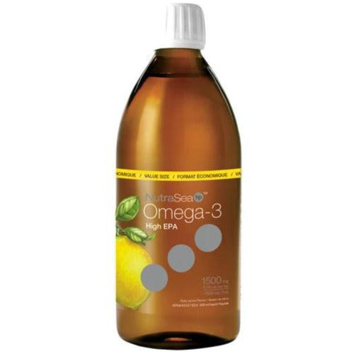NutraSea HP Omega-3 High Epa Lemon 500 mL Supplements - EFAs at Village Vitamin Store