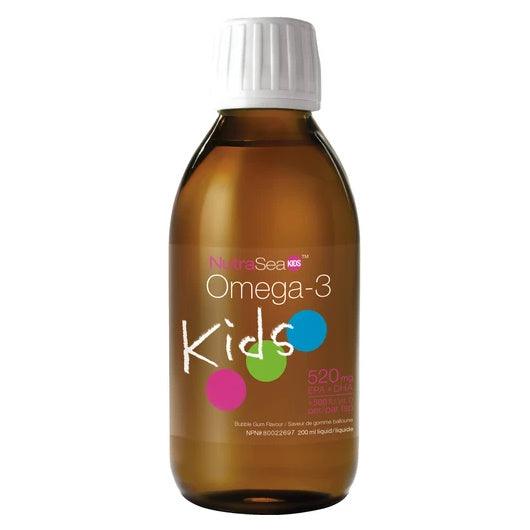 NutraSea Kids Omega-3 Bubblegum 200 mL Supplements - Kids at Village Vitamin Store