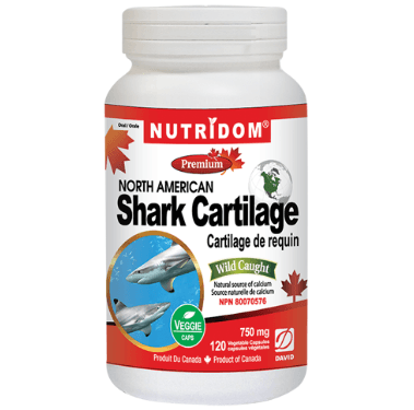 Nutridom Shark Cartilage 750mg 120caps Supplements at Village Vitamin Store