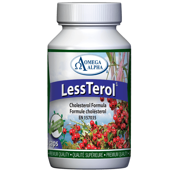 Omega Alpha LessTerol 60 Caps Supplements - Cholesterol Management at Village Vitamin Store