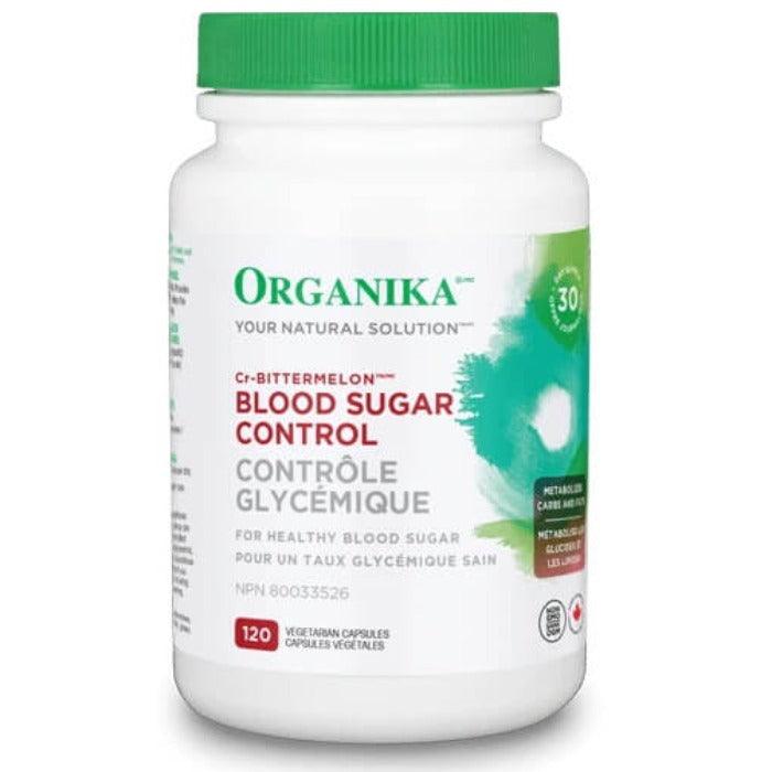Organika Blood Sugar Control Bitter Melon & Chromium 120 Veg. Caps Supplements - Blood Sugar at Village Vitamin Store