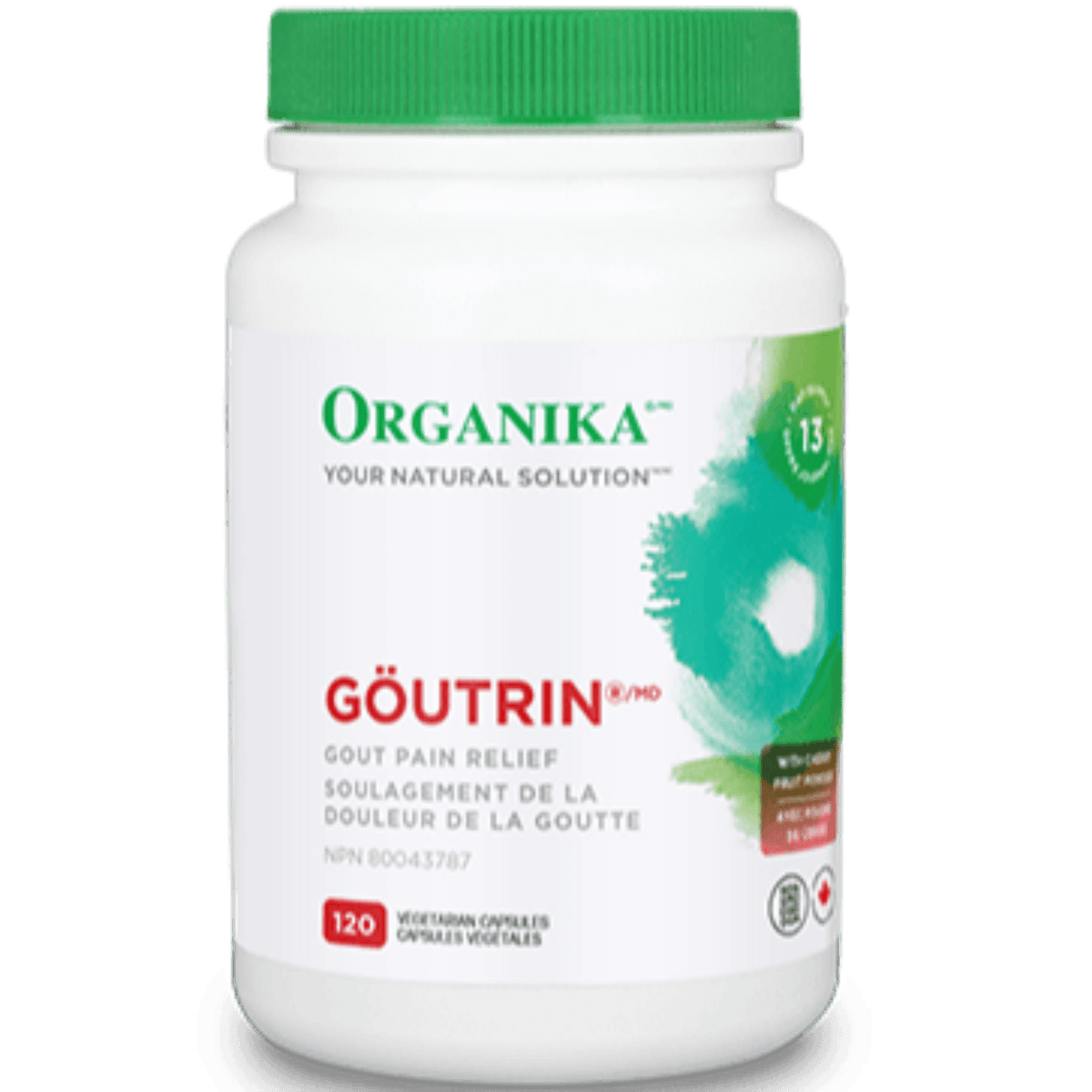 Organika Goutrin 120 Veg. Caps Supplements at Village Vitamin Store