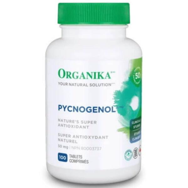 Organika Pycnogenol Nature's Super Antioxidant 50mg 100 Tabs Supplements at Village Vitamin Store