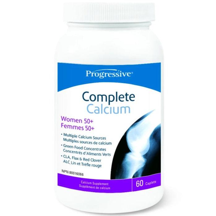 Progressive Complete Calcium For Women 50+ 60 Caplets Minerals - Calcium at Village Vitamin Store