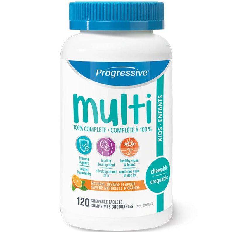 Progressive Multivitamin for Kids 120 Chewable Tabs Supplements - Kids at Village Vitamin Store