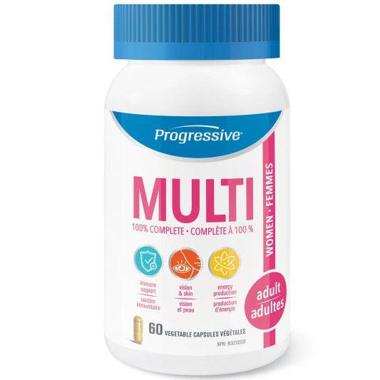 Progressive Multi Adult Women 60 Veggie Caps* Vitamins - Multivitamins at Village Vitamin Store