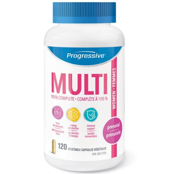 Progressive Multivitamin Prenatal 120 Veggie Caps Supplements - Prenatal at Village Vitamin Store
