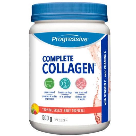 Progressive Complete Collagen Unflavoured/Tropical Breeze/Citrus Twist 500g Powder Supplements - Collagen at Village Vitamin Store