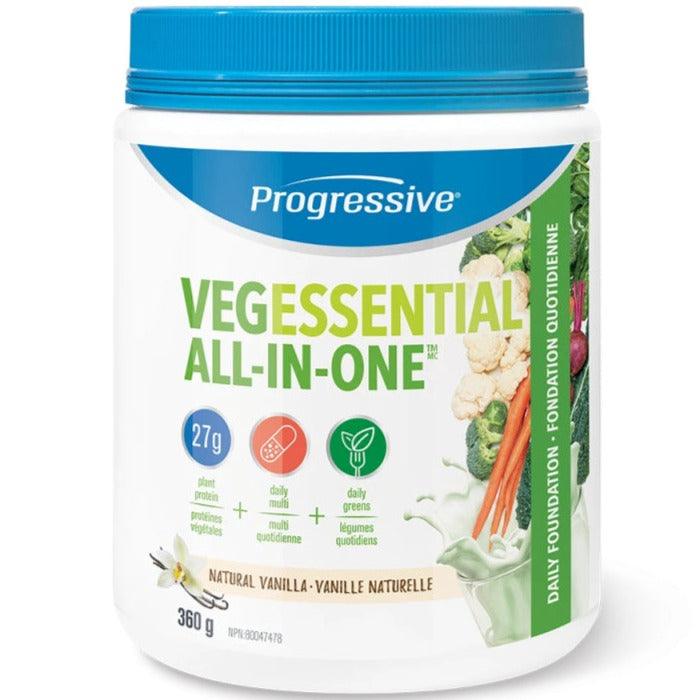 Progressive VegEssential All-in-one Protein Vanilla 360 g-Village Vitamin Store