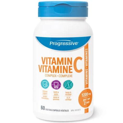 Progressive Vitamin C Complex 60 Veggie Caps Vitamins - Vitamin C at Village Vitamin Store