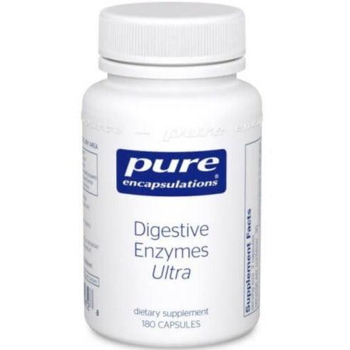 Pure Encapsulations Digestive Enzymes Ultra 180 Capsules Supplements - Digestive Enzymes at Village Vitamin Store