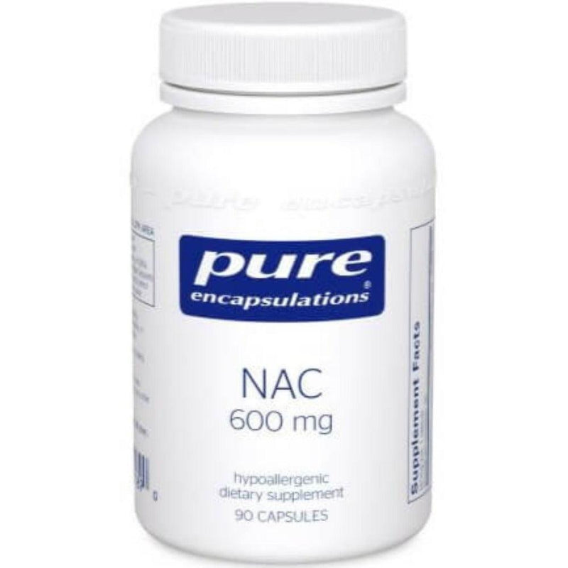 Pure Encapsulations N-Acetyl-l-Cysteine 600mg 90 Caps Supplements - Amino Acids at Village Vitamin Store