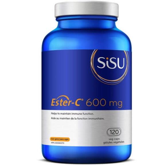 SiSU Ester-C 600mg 120 Veggie Caps Vitamins - Vitamin C at Village Vitamin Store