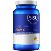 SISU Ester-C 500mg Citrus Punch/Orange 90 Chewable Tabs Vitamins - Vitamin C at Village Vitamin Store