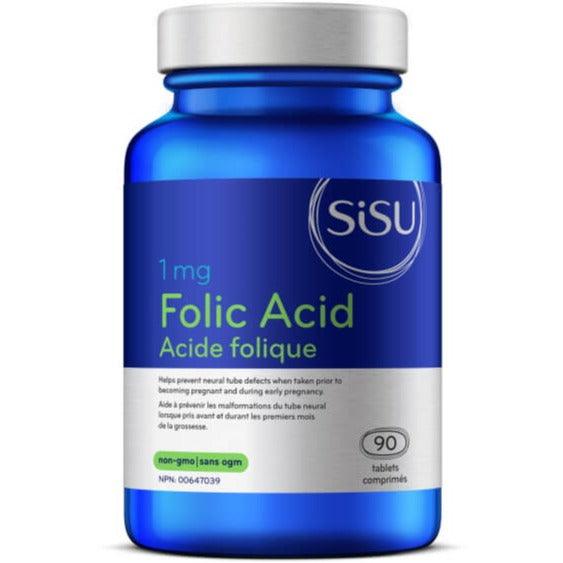 SiSU Folic Acid 1mg 90 Tabs Supplements at Village Vitamin Store