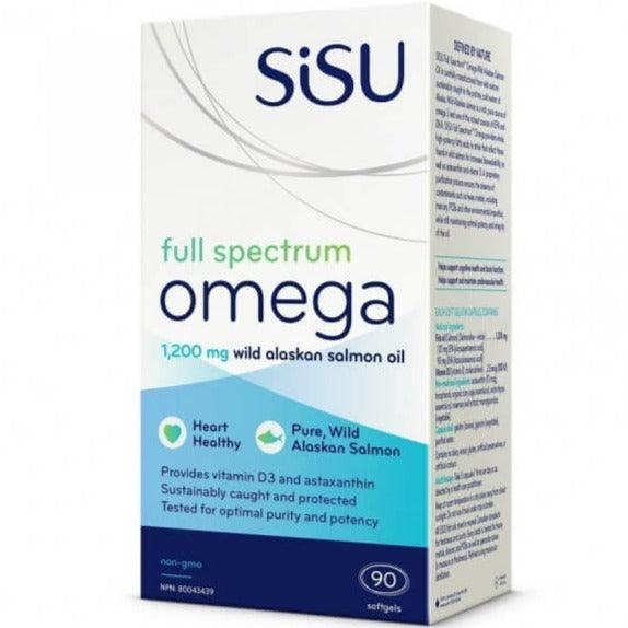 Sisu Full Spectrum Omega 1200mg 90 Soft-gels*Discontinued* Discontinued at Village Vitamin Store