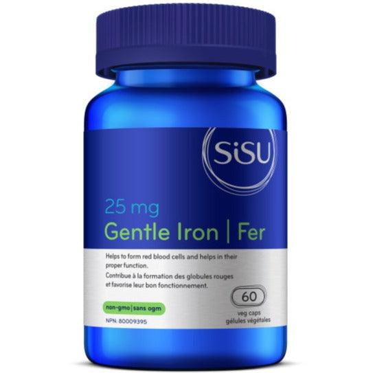 SiSU Gentle Iron 25mg 60 Veggie Caps Minerals - Iron at Village Vitamin Store