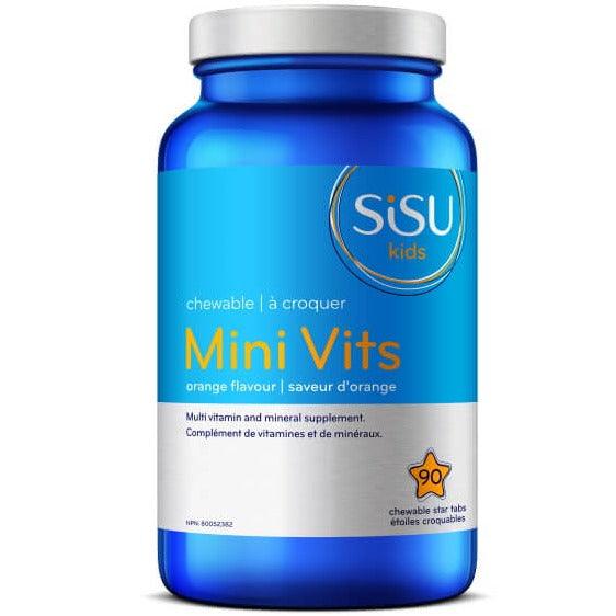 SiSU Kids Mini Vits Orange Flavour 90 Chewable Star Tabs Supplements - Kids at Village Vitamin Store