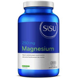 Sisu Magnesium 250mg 200 Veggie Caps Minerals - Magnesium at Village Vitamin Store