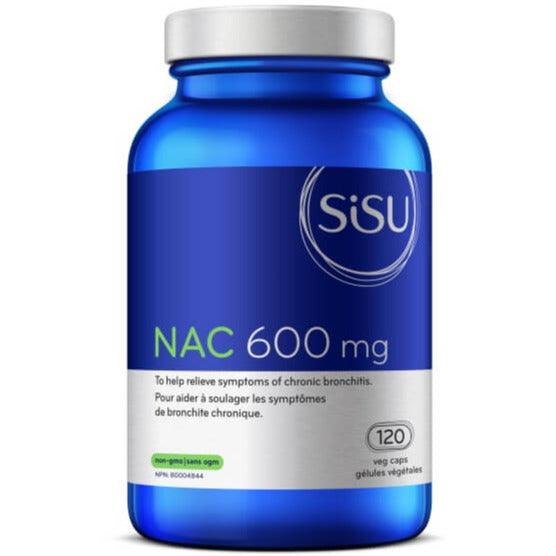 SISU NAC 600mg 120 Veggie Caps Supplements - Amino Acids at Village Vitamin Store