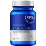 SiSU Vitamin B12 1000mcg 60 Vegi Caps-Village Vitamin Store