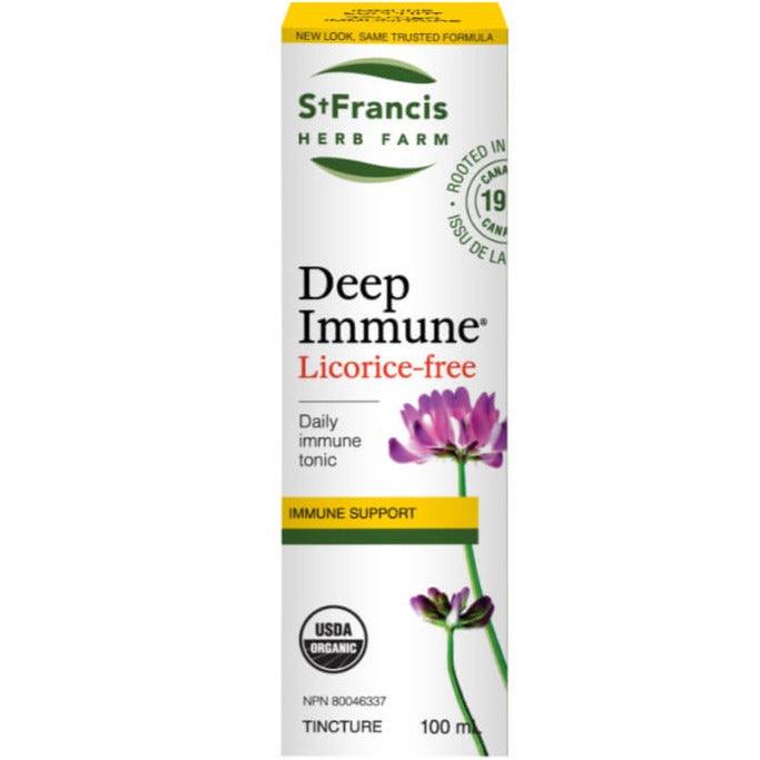 St. Francis Deep Immune Licorice-free 100ml Supplements - Immune Health at Village Vitamin Store