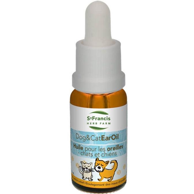 St. Francis Ear Oil Cat and Dog 15ml Pet Supplies at Village Vitamin Store