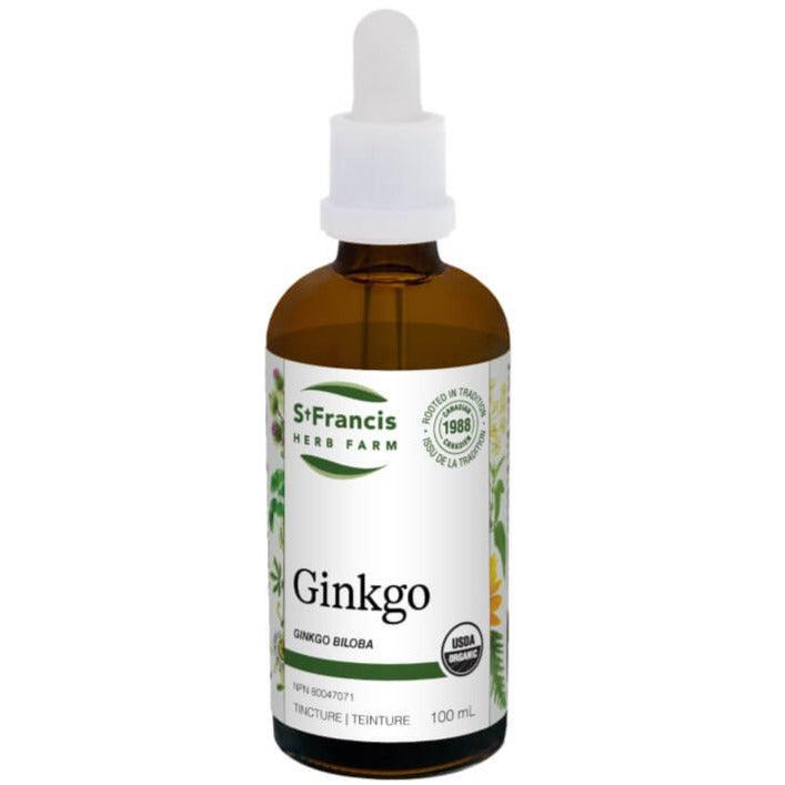 St. Francis Ginkgo Tincture 100ml Supplements - Cognitive Health at Village Vitamin Store