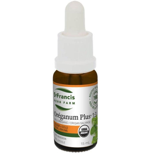 St. Francis Oreganum Plus 1:3 15mL Cough, Cold & Flu at Village Vitamin Store