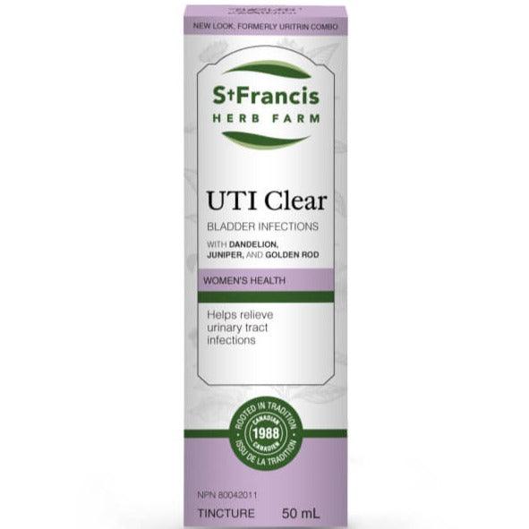 St. Francis UTI Clear (Formerly Uritrin) 50ml Supplements - Bladder & Kidney Health at Village Vitamin Store