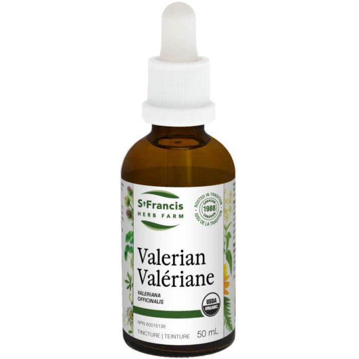 St. Francis Valerian Tincture 50mL Supplements - Sleep at Village Vitamin Store