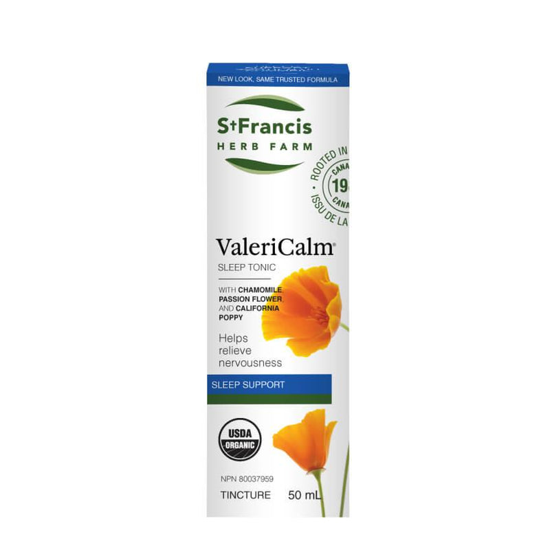 St. Francis ValeriCalm 50ml Supplements - Stress at Village Vitamin Store