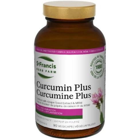 St. Francis Curcumin Plus 90 VegiCaps-Village Vitamin Store