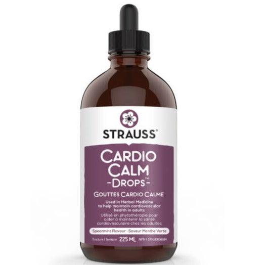 Strauss Naturals CardioCalm Drops™ 225mL Tincture Supplements - Cardiovascular Health at Village Vitamin Store