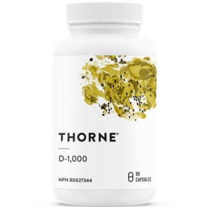 Thorne Vitamin D-1000 90 Capsules-Village Vitamin Store