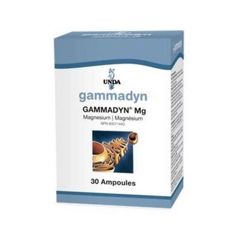 UNDA Gammadyn Magnesium (Mg) 30 Ampoules Homeopathic at Village Vitamin Store